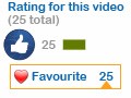 25 YouTube Video Likes + 25 YouTube Video Favorites